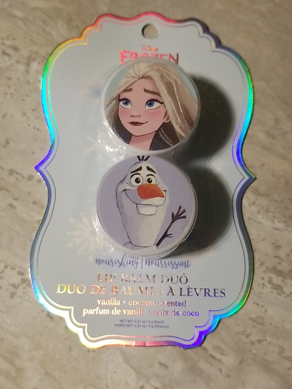 Disney Frozen Lip Balm Duo